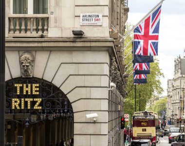 Londra, İngiltere: Londra 'daki Ritz Oteli manzarası