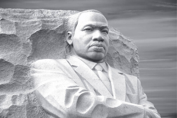 Martin Luther King Monument Washington Royalty Free Stock Photos