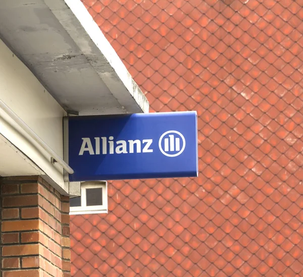 Havre Francia Edificio Oficinas Allianz Havre Francia Allianz Una Empresa — Foto de Stock