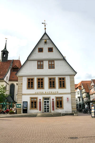 Ayuntamiento Celle Alemania Casas Históricas Entramado Madera Celle Alemania —  Fotos de Stock