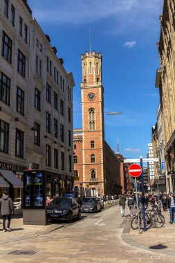 Hamburg, Almanya, 11 Mayıs 2019: Hamburg şehir merkezi