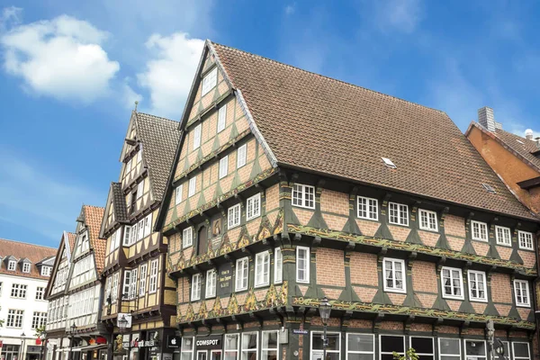 Celle Γερμανία Ιστορικά Σπίτια Μισό Ξύλο Στο Celle Γερμανία — Φωτογραφία Αρχείου