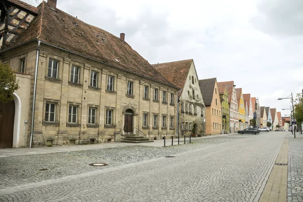 Freystadt Germany 2019年5月1日 巴伐利亚Freystadt德国城镇的传统住房 — 图库照片