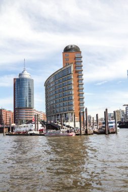 Hamburg, Almanya, 11 Mayıs 2019: Hamburg Limanı - Almanya