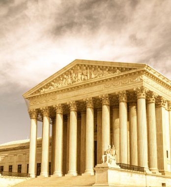 Washington DC 'deki Birleşik Devletler Yüksek Mahkemesi Binası, ABD