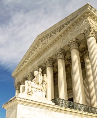 Washington DC 'deki Birleşik Devletler Yüksek Mahkemesi Binası, ABD