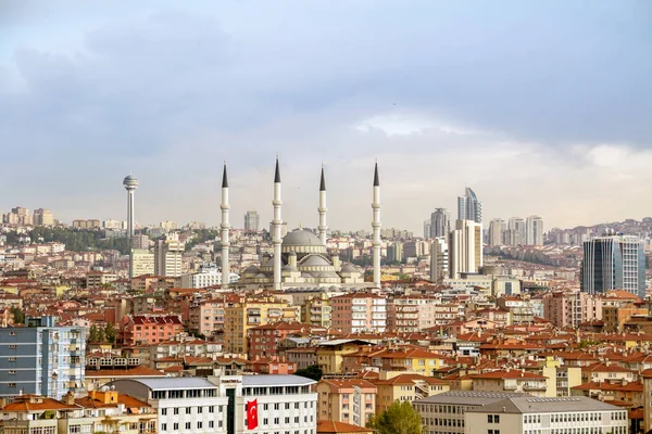 Ankara Capital Turquía Mezquita Kocatepe — Foto de Stock