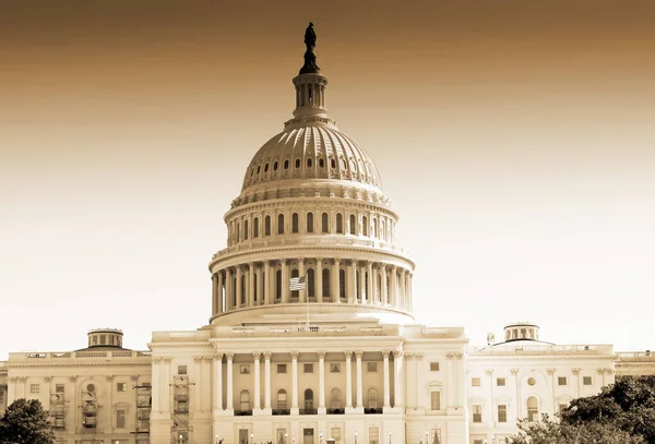 Edificio Del Capitolio Estados Unidos Washington —  Fotos de Stock