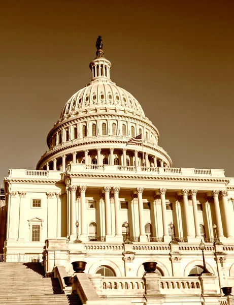 Edifício Capitólio Dos Eua Washington — Fotografia de Stock