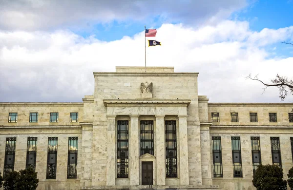 Edificio Reserva Federal Washington Estados Unidos Fed — Foto de Stock