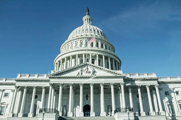 Edificio Del Capitolio Estados Unidos Washington — Foto de Stock