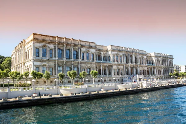 Istanbul Türkei Ciragan Palace Kempinski Hotel Ufer Des Bosporus — Stockfoto