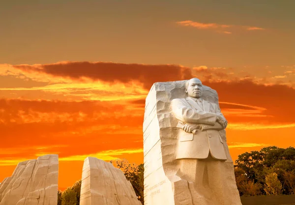 Martin Luther King Denkmal Washington — Stockfoto