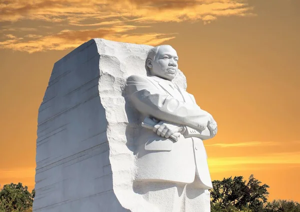 Martin Luther King Denkmal Washington — Stockfoto