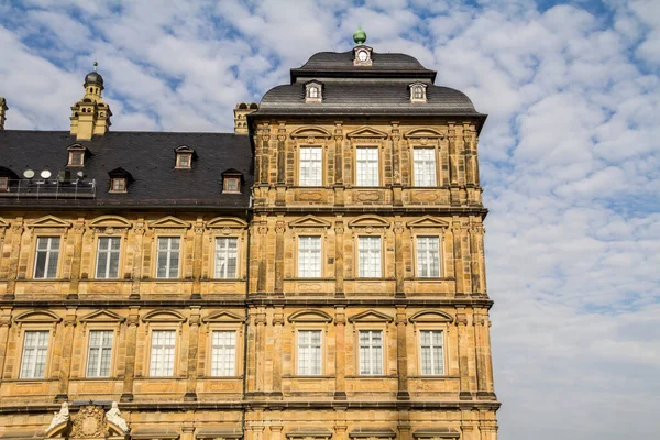 Historic Facade Neue Residenz New Residence Bamberg Germany — Stock Photo, Image