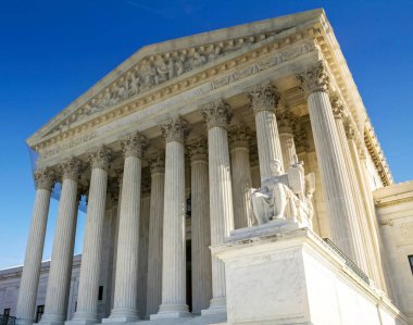 Washington DC 'deki Birleşik Devletler Yüksek Mahkemesi Binası, ABD