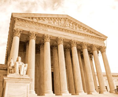 Washington DC 'deki Birleşik Devletler Yüksek Mahkemesi Binası, ABD