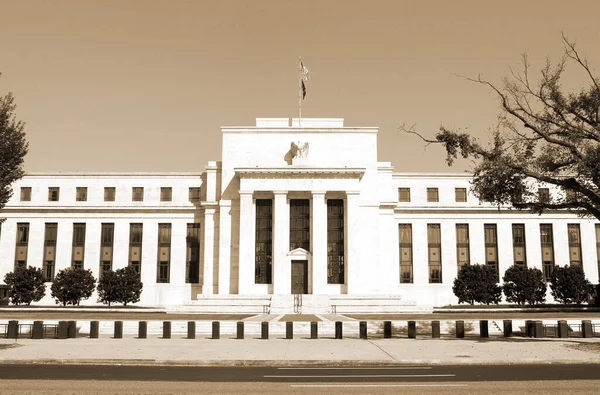 Federal Reserve Building Washington Usa Fed — Stockfoto