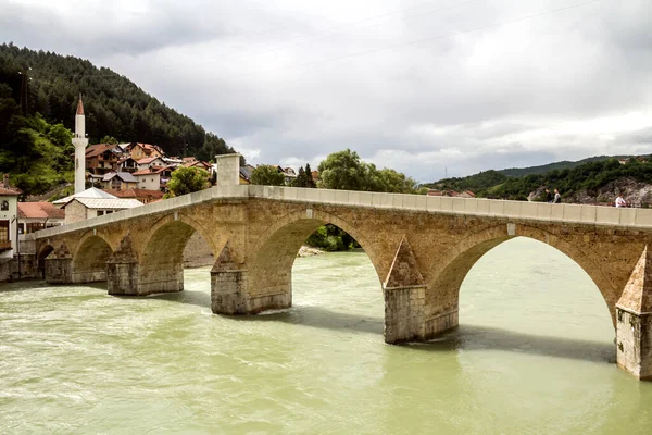 Stary Most Konjic Bośnia Hercegowina — Zdjęcie stockowe