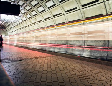 Washington DC, ABD 'deki Union Station Metro İstasyonu