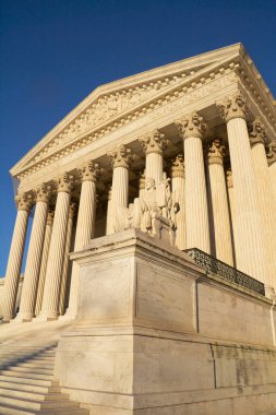 Washington DC 'deki Birleşik Devletler Yüksek Mahkemesi Binası, ABD