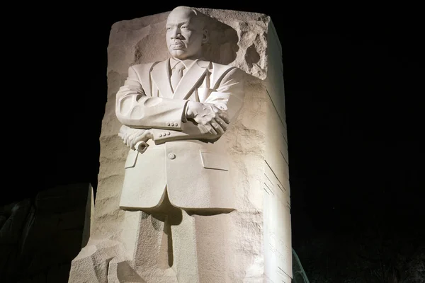 Martin Luther King Washington Deki Anıt — Stok fotoğraf