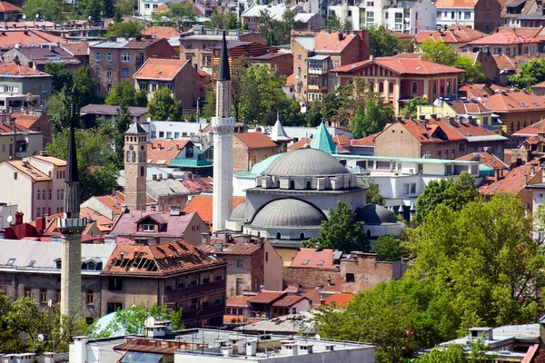 Cidade Sarajevo Bósnia Herzegovina — Fotografia de Stock