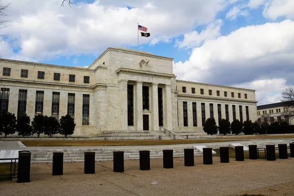 Sede Reserva Federal Washington Estados Unidos Fed — Foto de Stock