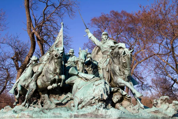 Мемориал Гражданской Войны Вашингтоне — стоковое фото