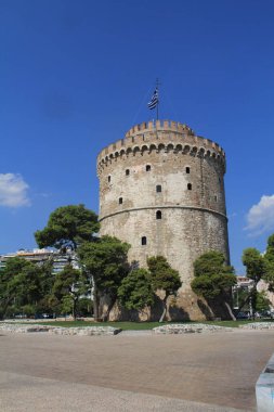 Yunanistan 'ın Selanik kentindeki Beyaz Kule