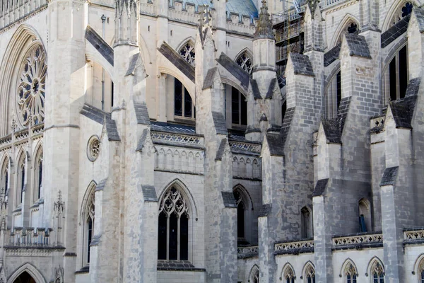 Notre Dame Katedrális Párizs Franciaország Párizsi Turisztikai Attrakció — Stock Fotó
