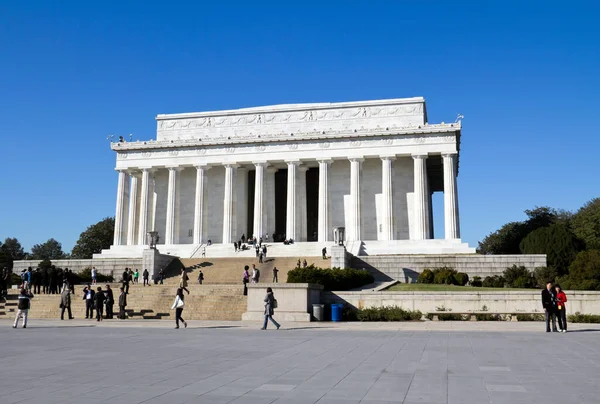 Abraham Lincoln Memorial Washington Eua — Fotografia de Stock