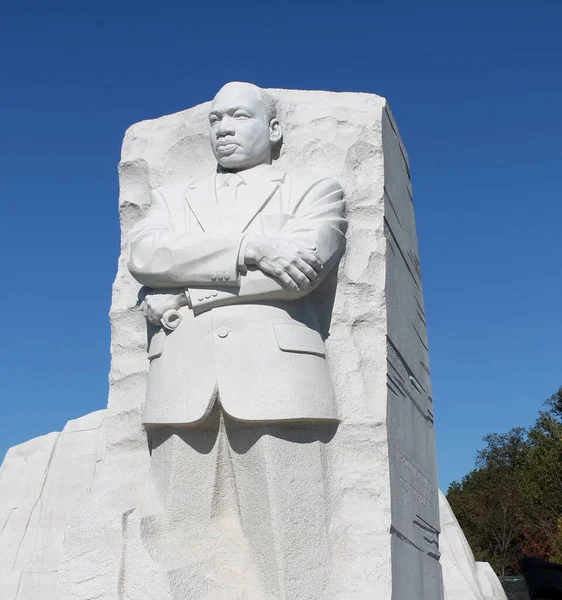 Martin Luther King Emlékmű Washingtonban — Stock Fotó