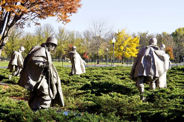 Mémorial Guerre Corée Washington — Photo