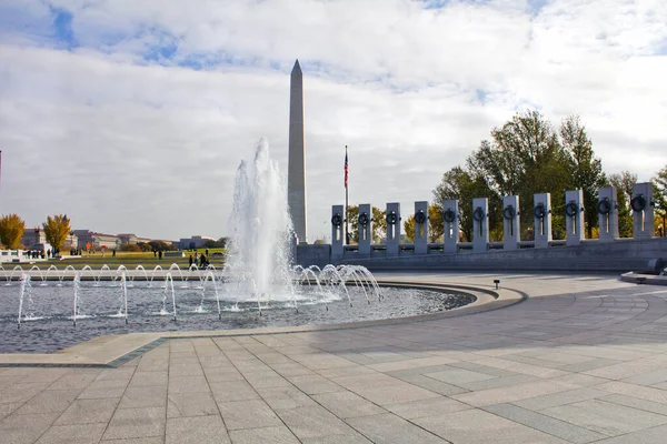 Monument Washington Mémorial Seconde Guerre Mondiale — Photo