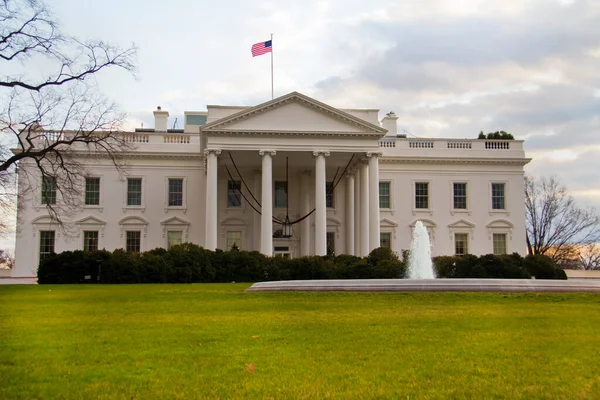 Het Witte Huis Washington Verenigde Staten — Stockfoto