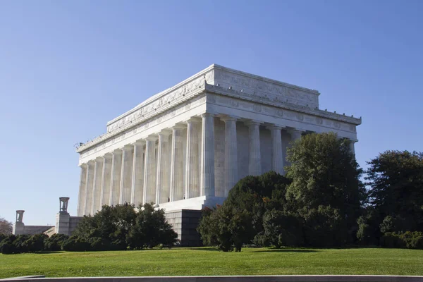 Меморіал Авраама Лінкольна Вашингтоні — стокове фото