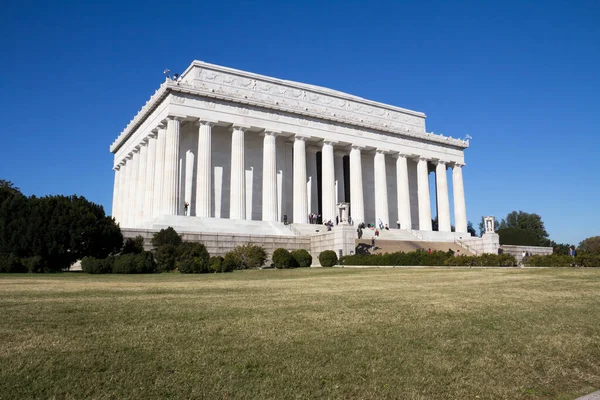 Меморіал Авраама Лінкольна Вашингтоні — стокове фото