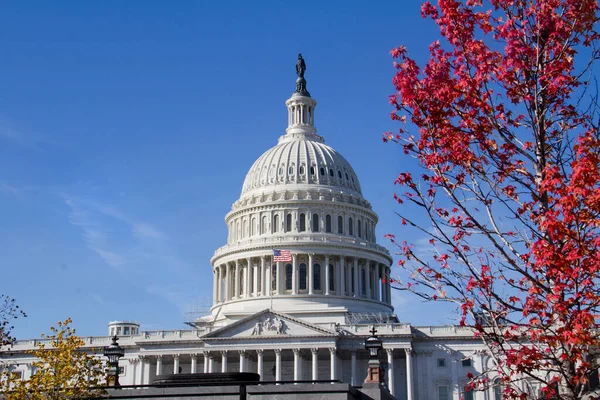 Edificio Del Capitolio Estados Unidos Washington —  Fotos de Stock