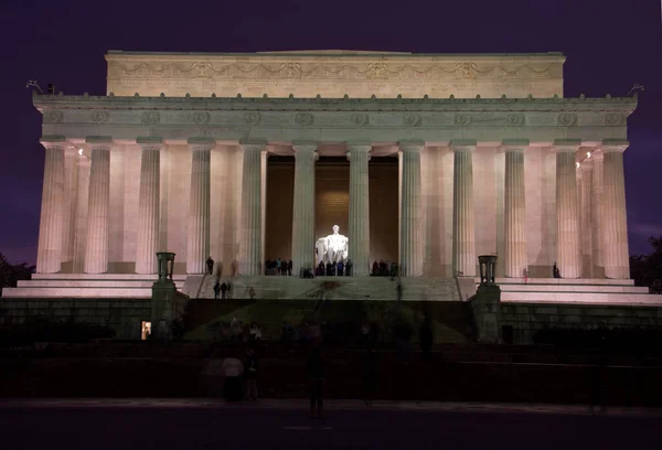 Abraham Lincoln Memorial Washington Eua — Fotografia de Stock