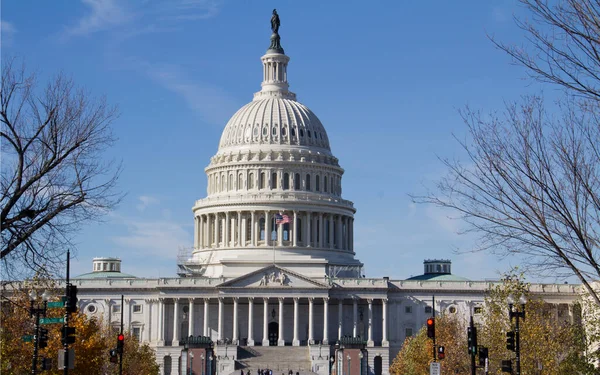 Capitol Building Washington Amerikai Egyesült Államok — Stock Fotó