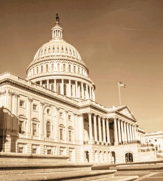 Edificio Del Capitolio Estados Unidos Washington — Foto de Stock