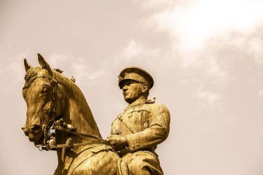 Çağdaş Türkiye 'nin kurucusu Atatürk Heykeli, başkent Ankara, Ulus Meydanı