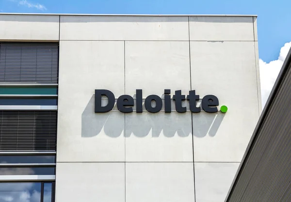 Nurnberg Alemania Deloitte Office Deloitte Does Tax Accounting Consultanc Financial — Foto de Stock