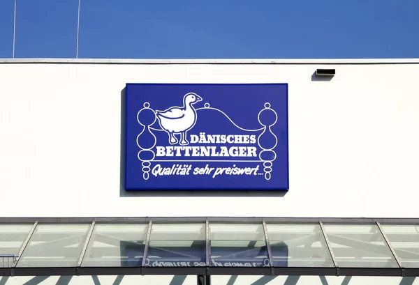 Ansbach Germany Danisches Bettenlager Trading Chain Jysk Holding Danish Trading — Stock Photo, Image