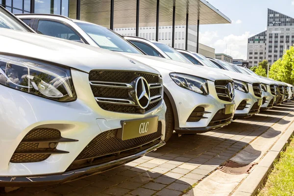 Nurnberg Γερμανία Επίσημος Αντιπρόσωπος Της Mercedes Benz Mercedes Benz Είναι — Φωτογραφία Αρχείου