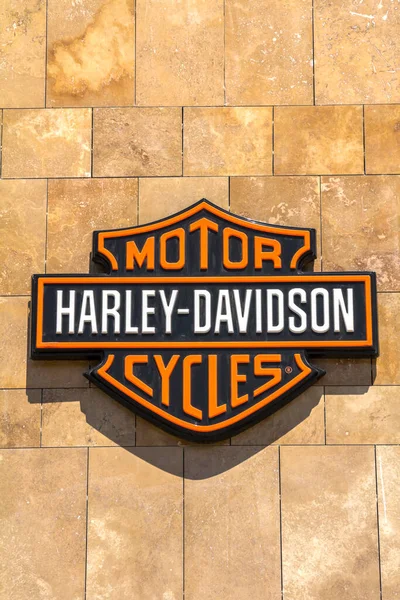Izmir Turkey Harley Davidson Sign Logo Harley Davidson Inc American — Stock Photo, Image