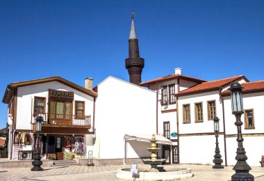 Ankara, Türkiye 'deki geleneksel Türk evleri.