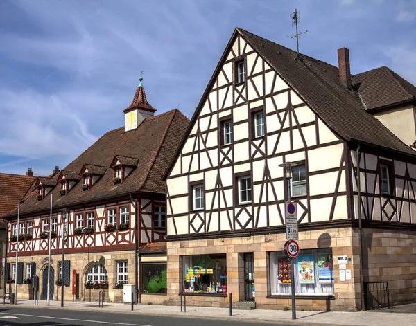 Altdorf Bei Nuremberg Famoso Casco Antiguo Histórico Baviera Alemania —  Fotos de Stock