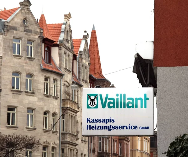 Nurnberg Alemania Servicio Empresa Vaillant Hvac Vaillant Marca Calefacción Más — Foto de Stock